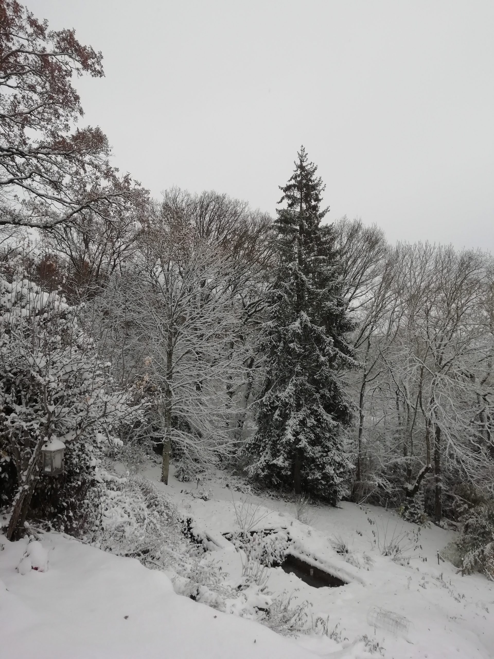 L’ermitage sous la neige